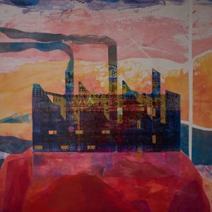 02-Sogni e Inquinamento-100x100cm