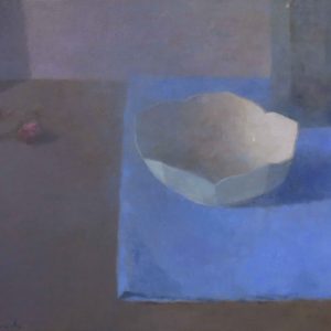 BLEU 2022 olio e acrilico su tela, cm 50x60