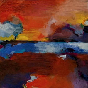 BORIOLI ADALBERTO tramonto rosso