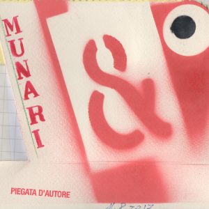 Walter Pennacchi | MUNARI PIEGATA D'AUTORE | 2017, Stampa su cartoncino