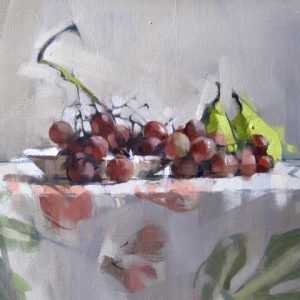 GRAPES | Olio su lino, 13x16 ins